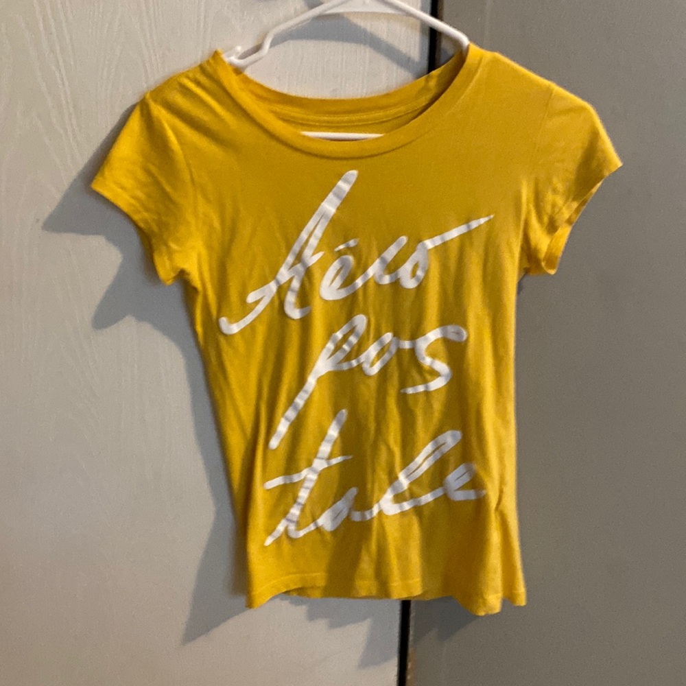 Yellow aero shirt